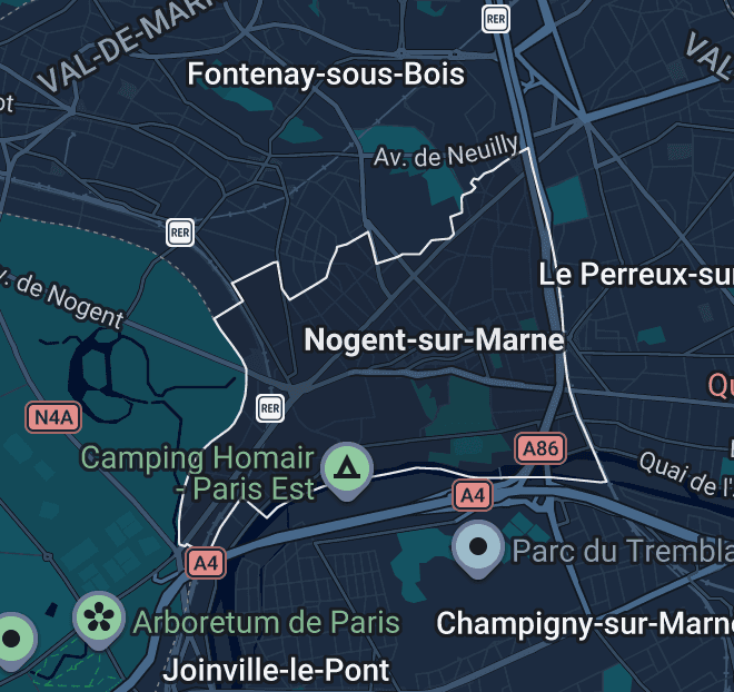 Nogent-sur-Marne maps